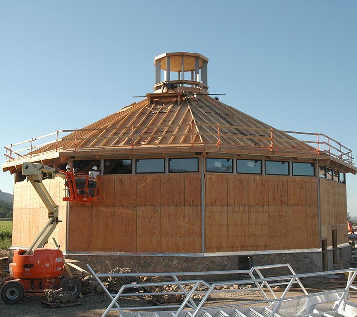 Paraduxx fermentation building